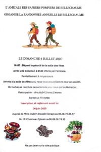Randonnée - Bellechaume, son patrimoine, son histoire @ Salle des fêtes