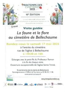Visite guidée - La faune et la flore au cimetière de Bellechaume @ Cimetière