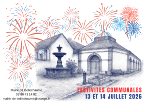 Fête Nationale de la commune @ Salle des fêtes communale et cour de la mairie